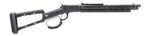 Rossi 920441613-TBRP R92  44 Mag 8+1 16.50" Black Cerakote Alloy Steel Threaded Barrel & Drilled & Tapped Receiver, Black Fixed Wood Stock