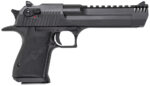Magnum Research DE357IMB Desert Eagle Mark XIX 357 Mag 6" with Muzzle Brake 9+1 Matte Black Carbon Steel Frame & Slide Black Rubber Grip