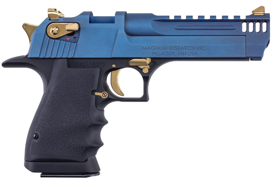 Desert Eagle L5 .50AE 5″ Blk/Blue 7-rd *NY