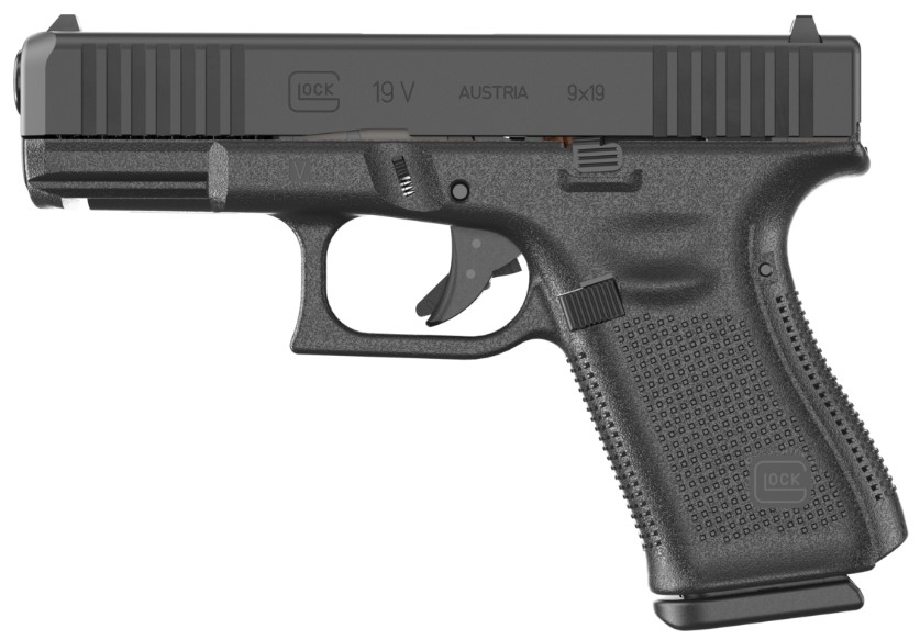 19 V 9mm 4.02″ FS Black 3/15rd