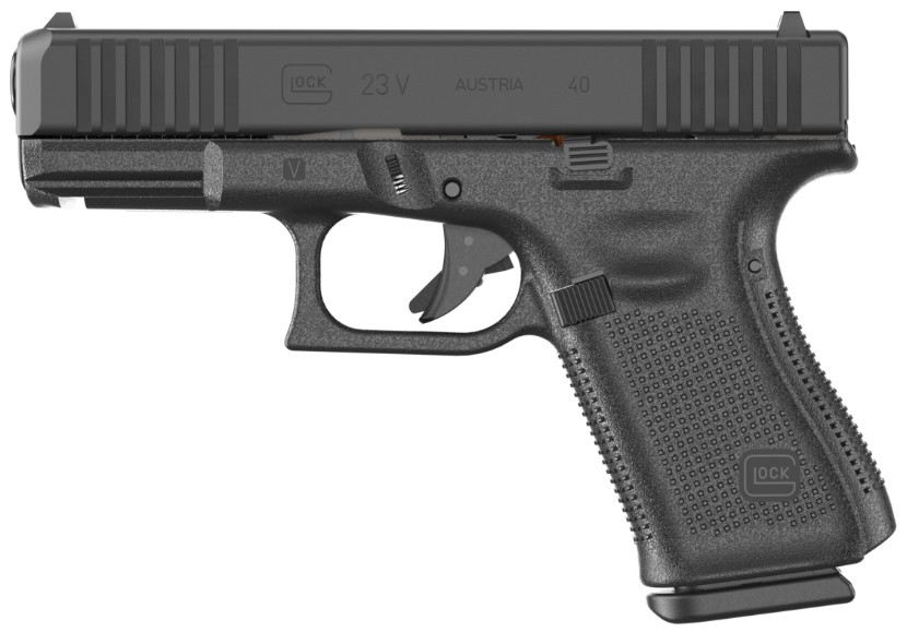 23 V .40 S&W 4.02″ FS Black 3/13rd