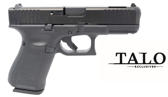 19C Gen 5V  9mm 4.02″ Comp Blk 15-rd TALO