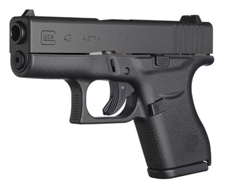 43 9mm 3.39″ Blk 2/6 .