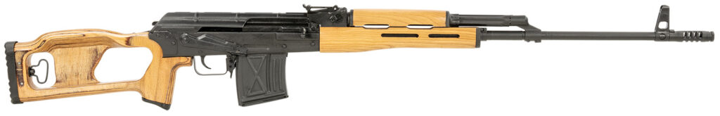 Century Arms RI035N PSL  7.62x54mmR 10+1 24.50″ Chrome-Lined Steel Barrel, Black Stamped Receiver, Brown Fixed Thumbhole Stock (Romanian Built)