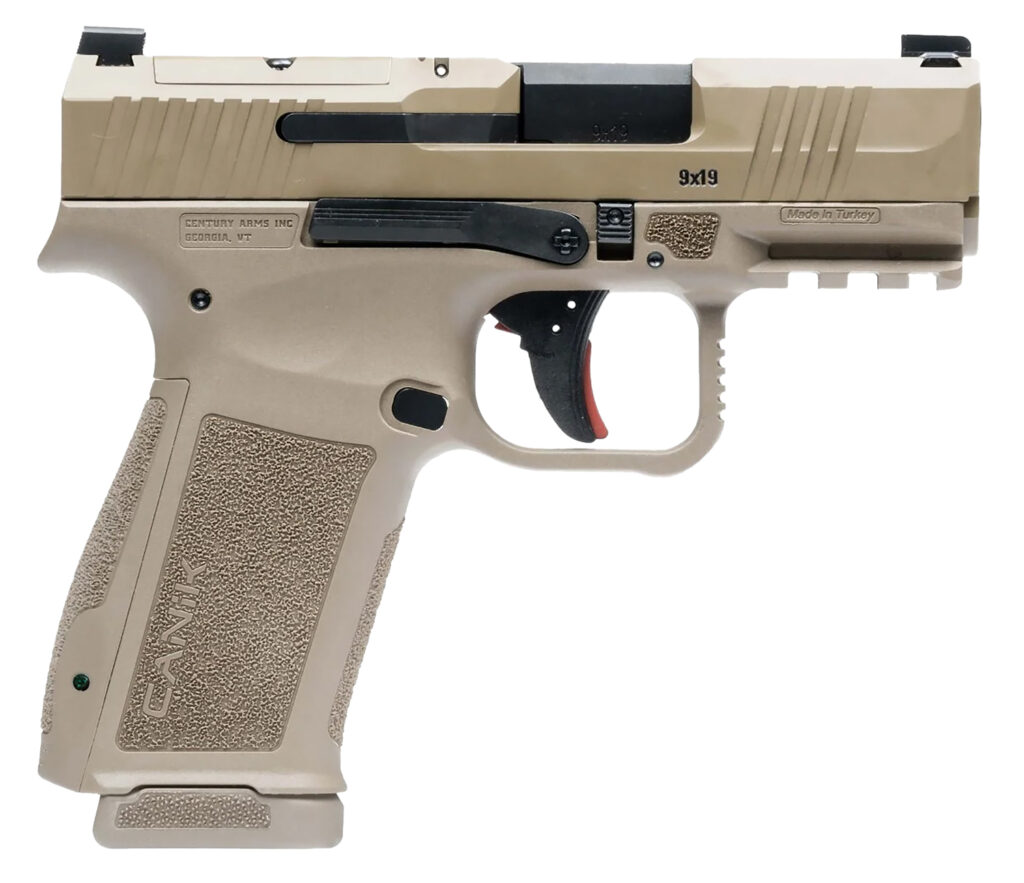 Century Arms HG7882DN Mete MC9L Sub-Compact Frame 9mm 17+1 3.18″ FDE Steel Slide FDE