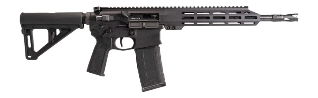 US Palm HG00010001AAN Cat4 Storm 5.56 NATO 30+1 11.50″ Black Threaded Barrel, Matte Black Receiver w/Picatinny Rail, M-LOK Handguard, Adjustable Black Polymer Stock, Reduced Angle Grip, Ambidextrous