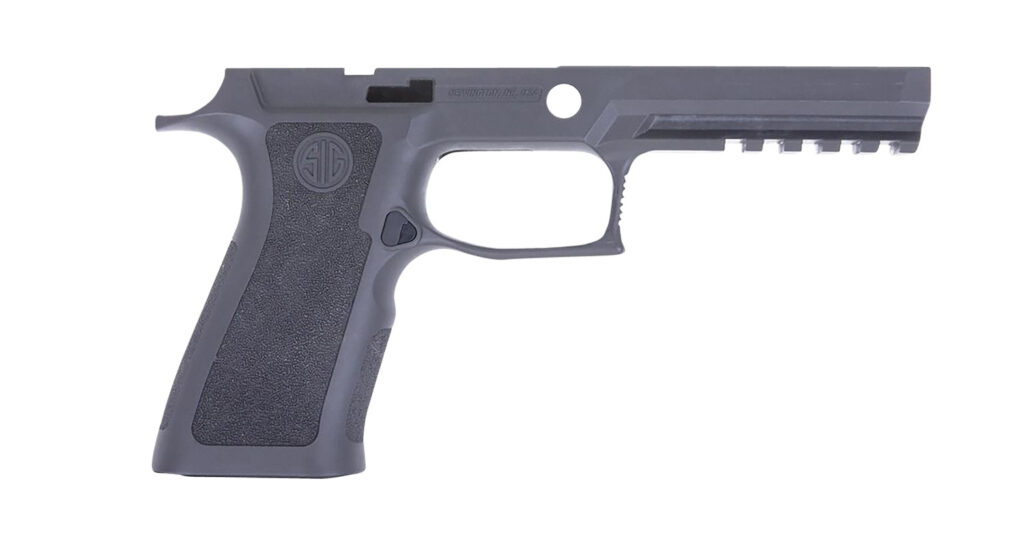Sig Sauer 8900036 P320 Grip Module X-Series TXG (Medium Grip Module), 9mm Luger, Tungsten Infused Heavy Polymer, Fits Full Size Sig P320 (4.70″)