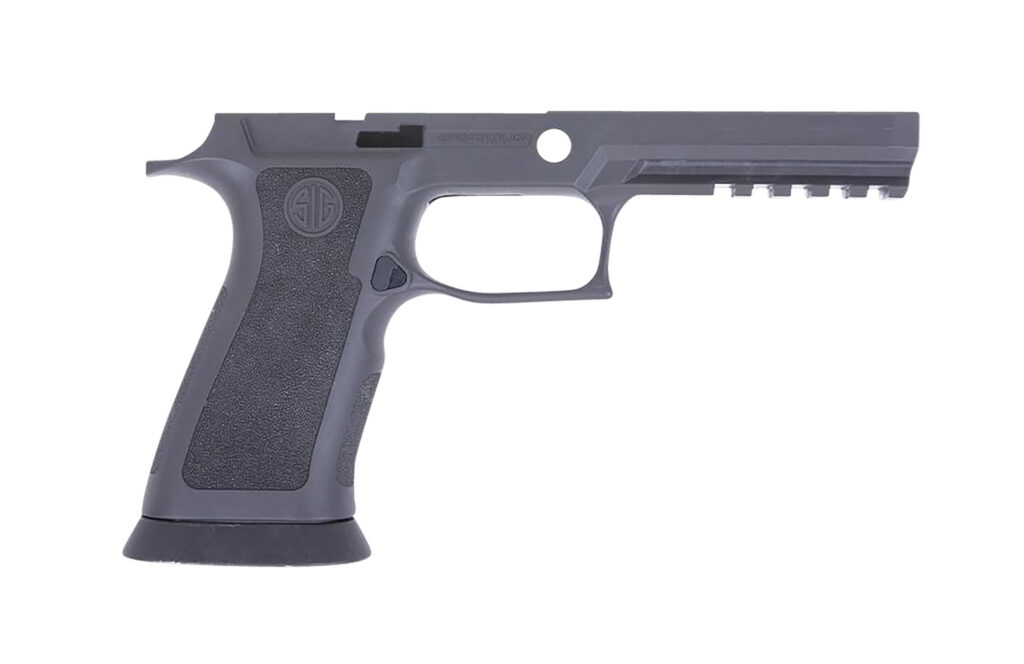 Sig Sauer 8900039 P320 Grip Module X-Series TXG (Medium Grip Module), 9mm Luger, Tungsten Infused Heavy Polymer, Flared Magwell, Fits Full Size Sig P320 (4.70″)