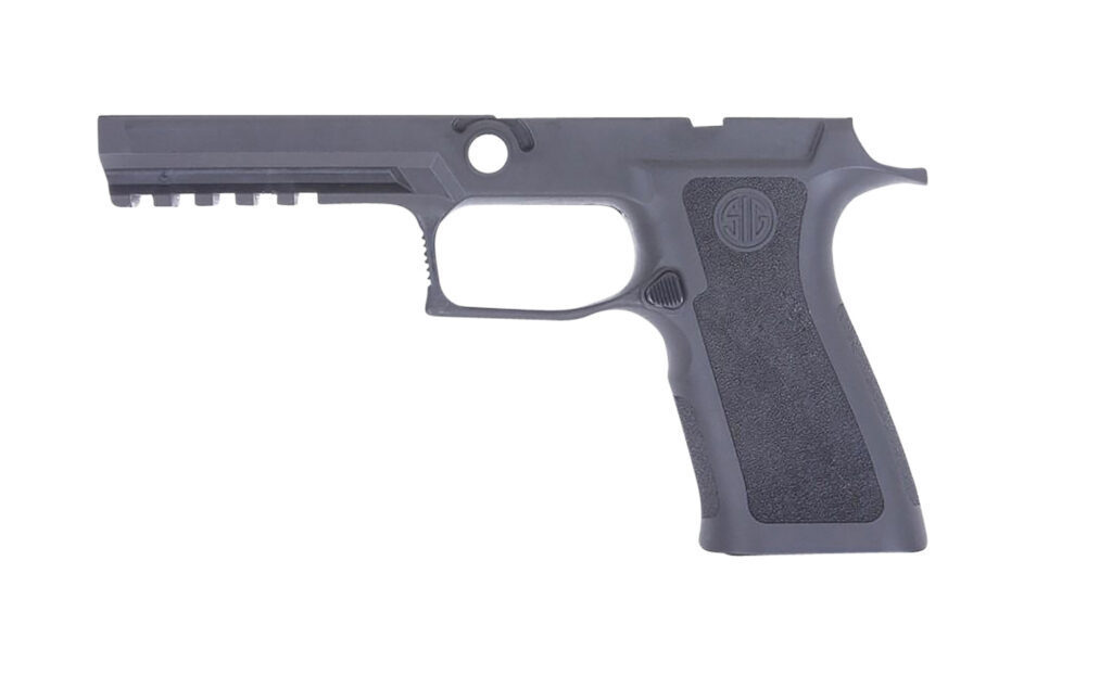 Sig Sauer 8900274 P320 Grip Module X-Series TXG (Large Grip Module), 9mm Luger/40 S&W/357 Sig, Tungsten Infused Heavy Polymer, Fits Full Size Sig P320 (4.70″)