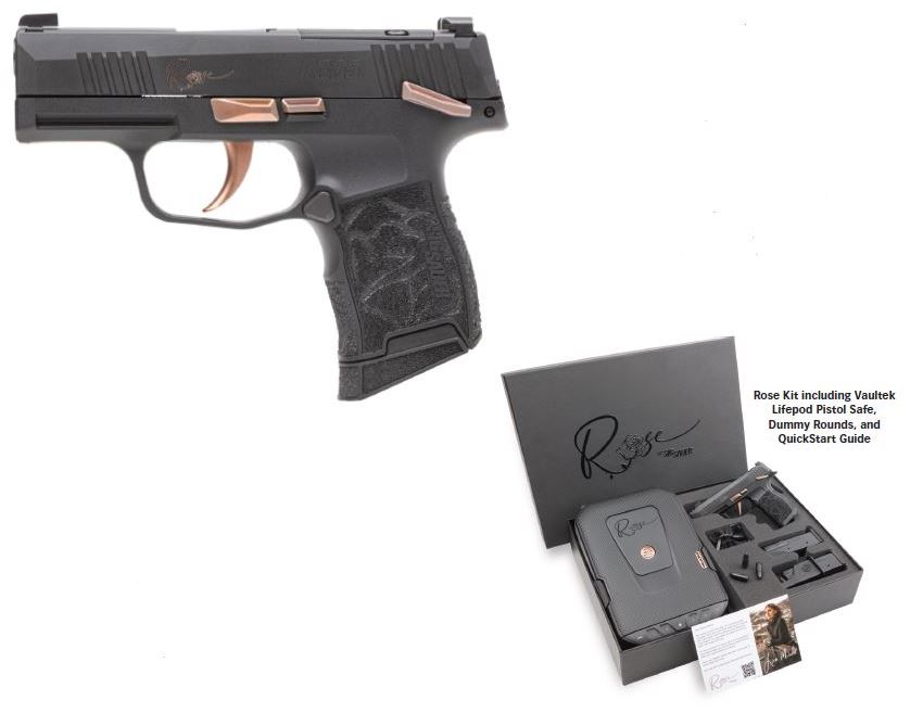 SIG SAUER P365 ROSE 380ACP NIT 3″ 10+1