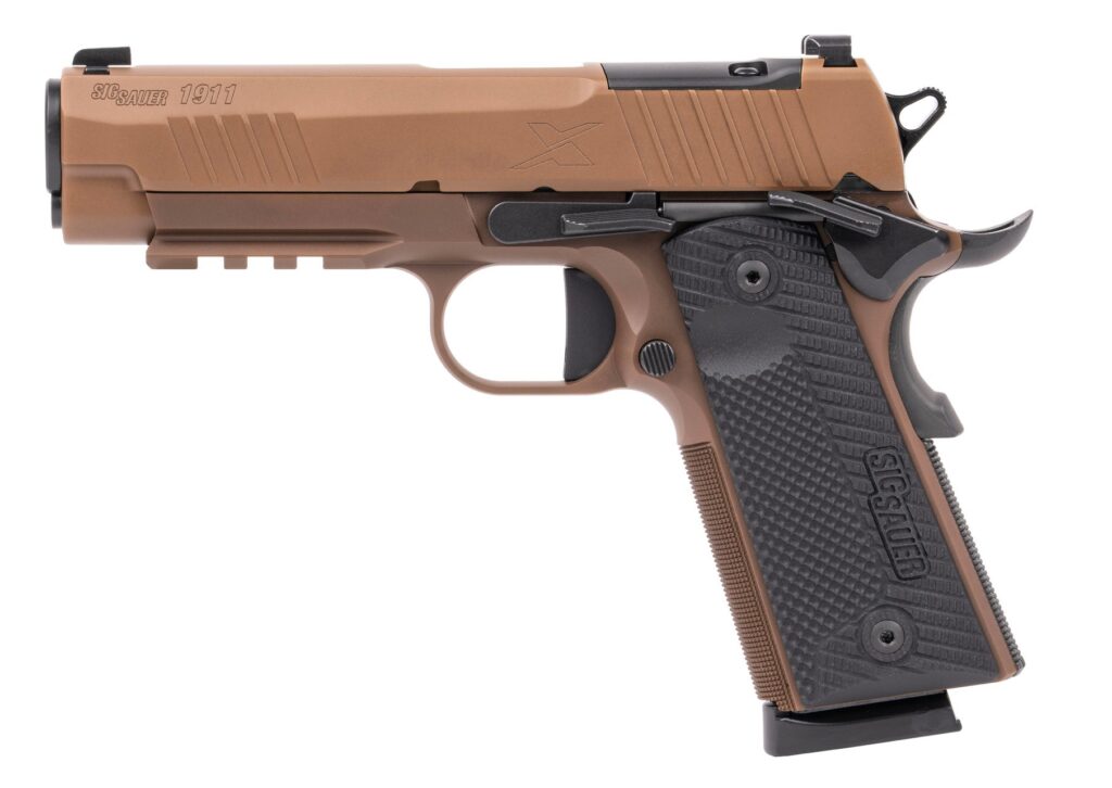 SIG SAUER 1911X CARRY 45ACP COY/BK 4.25″