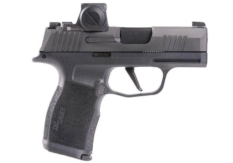 P365X 9mm 3.1″ ROMEOX Compact Blk 2/12rd