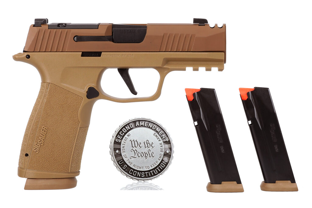 SIG SAUER P365X-MACRO COMP 2A 9MM COY 3″