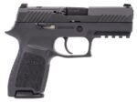 P320 Compact 9mm 3.9" Black (2) 15-rd