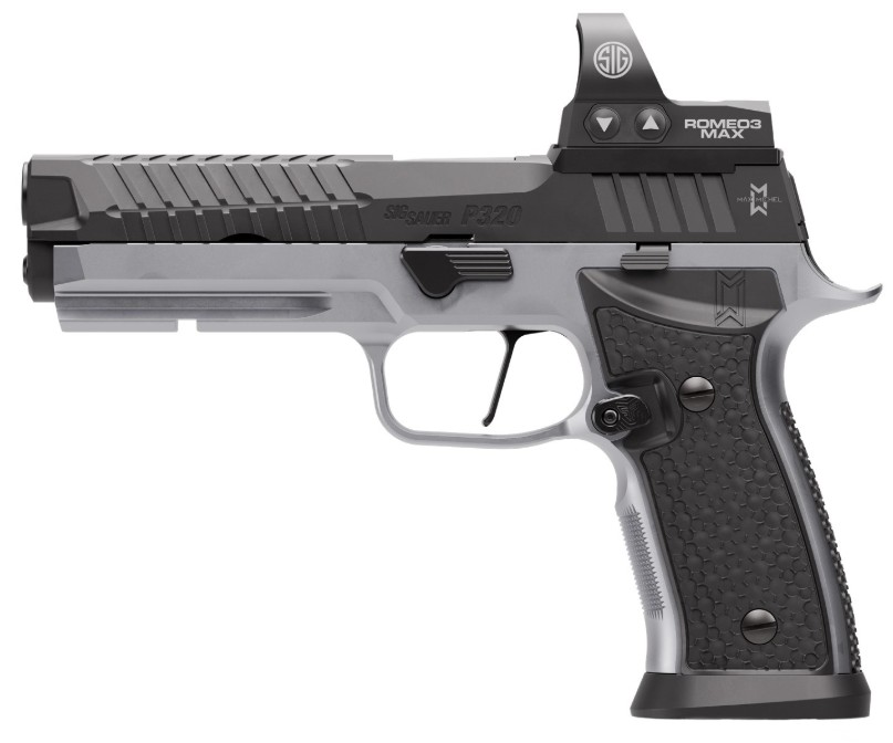 P320 SXG 9mm 5″ Romeo3 Black (4)10-rd