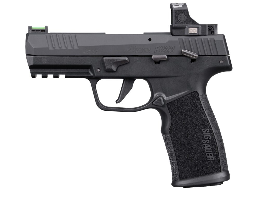 SIG SAUER P322 22LR BLK 4″ 20+1 ROMEO RS
