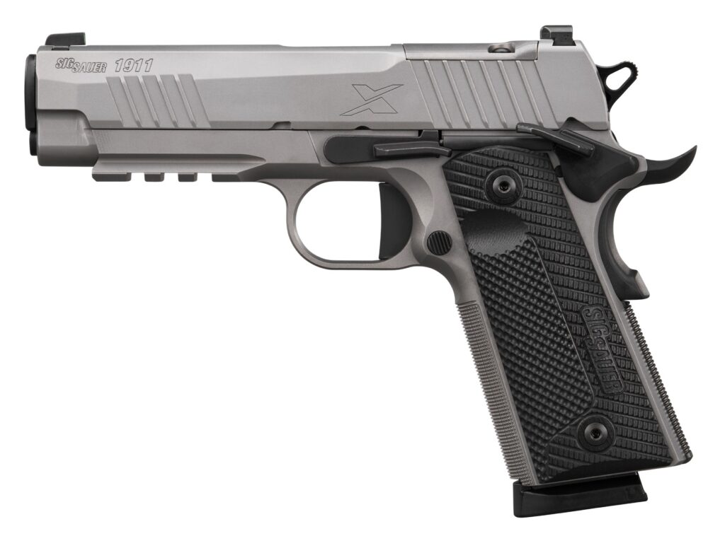 SIG SAUER 1911X CARRY 45ACP SS/BK 4.2″