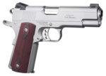 Ed Brown EC18SS45 1911 Executive Commander 45 ACP 7+1 4.25" Stainless Steel Barrel, Serrated Slide & Frame, Right Hand