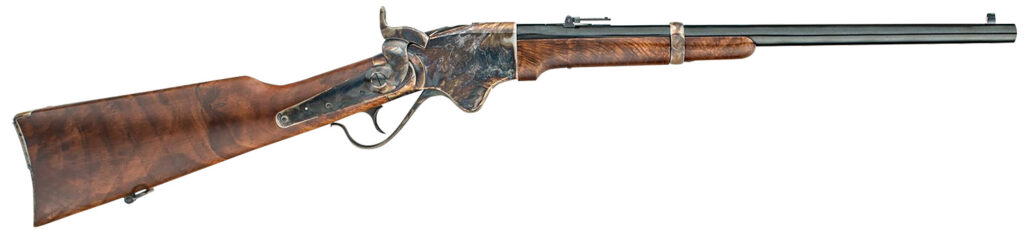 Chiappa Firearms 920084 1860 Spencer Carbine 45 Colt (LC) 7+1, 20″ Blued Color Case Hardened, Steel Oiled Walnut, Right Hand