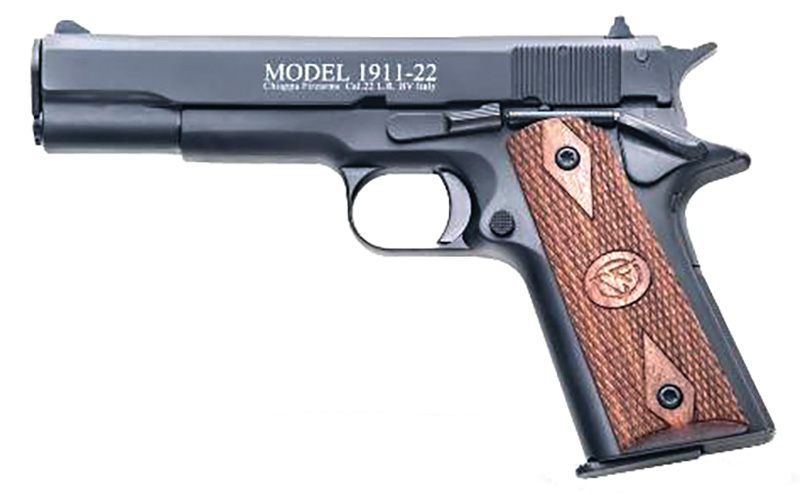 1911 Pistol 22LR 5″ BBL Blk,Wood Gp 2/10