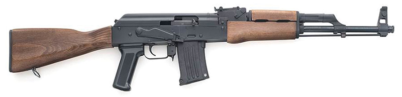 RAK-22,22LR 17.25″ WoodStk,SynGrip 2-10R