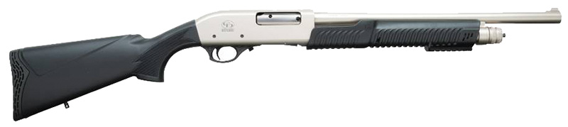 301 TactPump 12ga-3″ 18.5″ Nkl Blk Fold