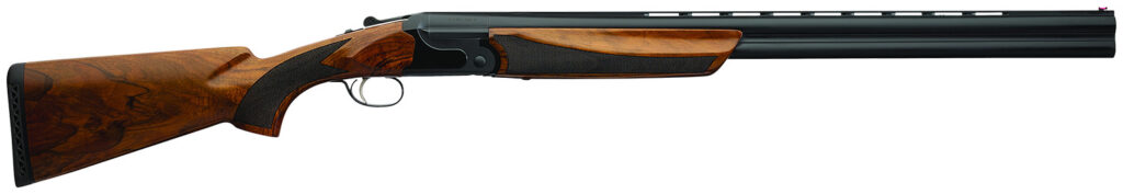 Charles Daly 930395 202E  20 Gauge Break Open 3″ 2rd 26″ Black Over/Under Vent Rib Barrel, Black Engraved Steel Receiver, Fixed w/Pistol Grip Walnut Stock