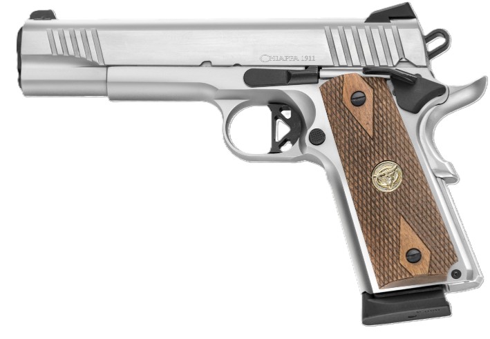 1911 Superior .45 ACP 5″ FO Chrm/Wd 2/8rd