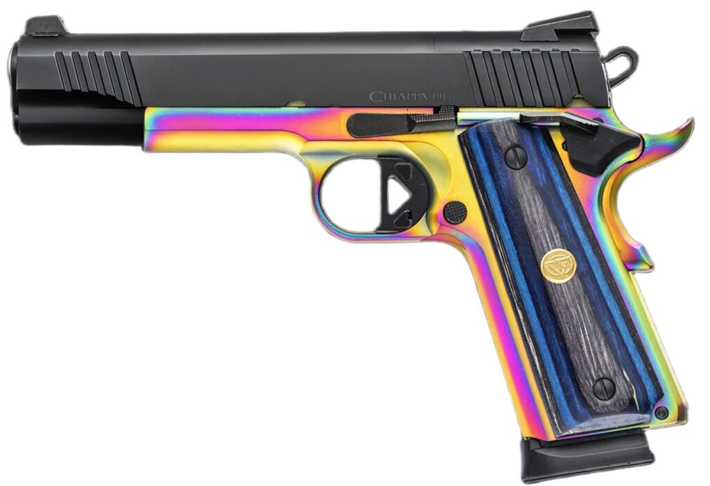 1911 Superior .45 ACP 5″ Blk/Mix Blu Grp 2/8rd