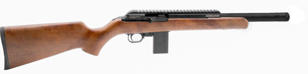 CHIAPPA FIREARMS BUSHRANGER 22LR WD/BL 10RD 16″