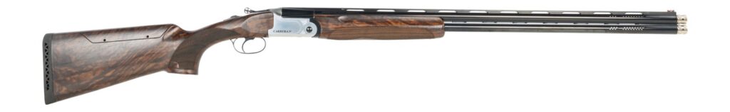 F.A.I.R. FRDCIV2030 Carrera IV  20 Gauge Break Open 2rd 30″ Blued Over/Under Ported Barrel, Engraved Nickel Receiver, Walnut w/Adj Comb Stock, Technichoke XP70 Choke System