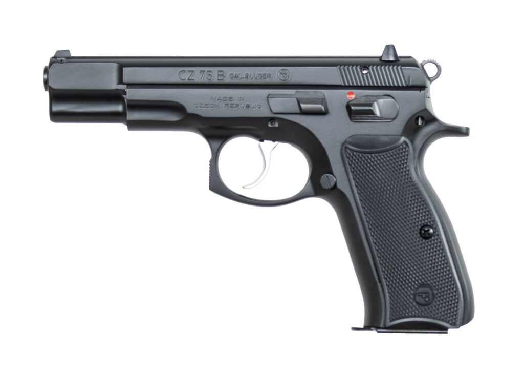 CZ 75B 9MM BLACK 4.6″ 10+1 FS