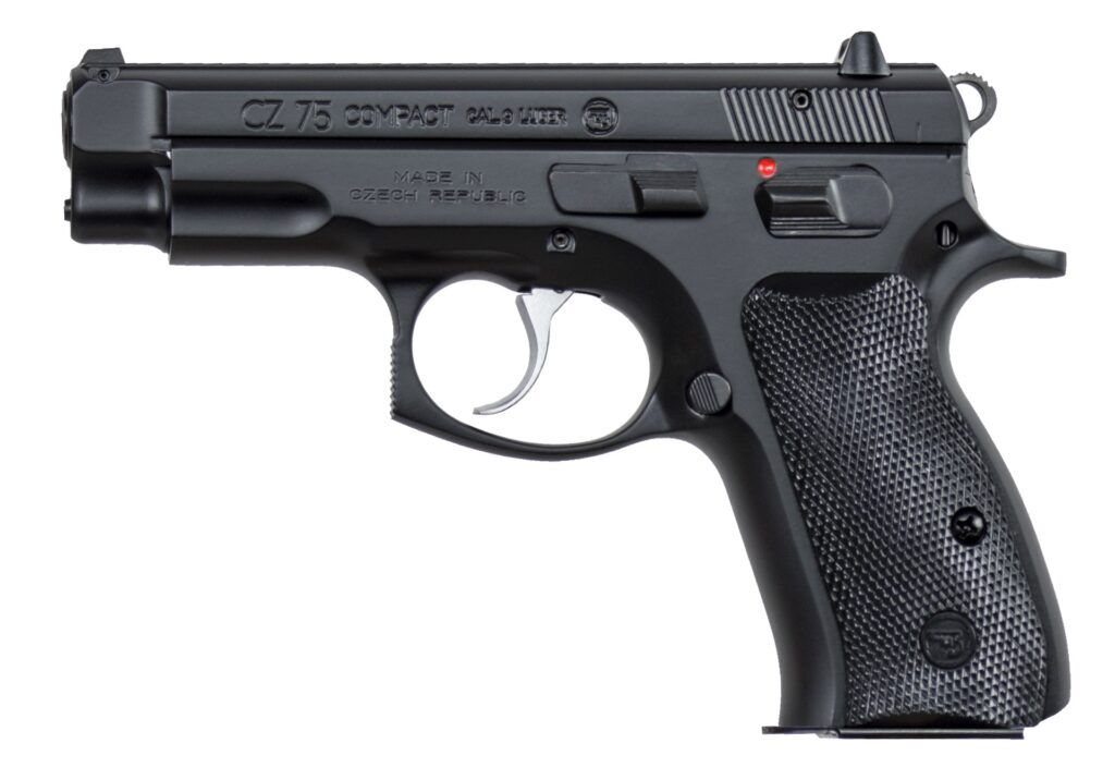 CZ 75 COMPACT 9MM BLK 10+1 3.9″