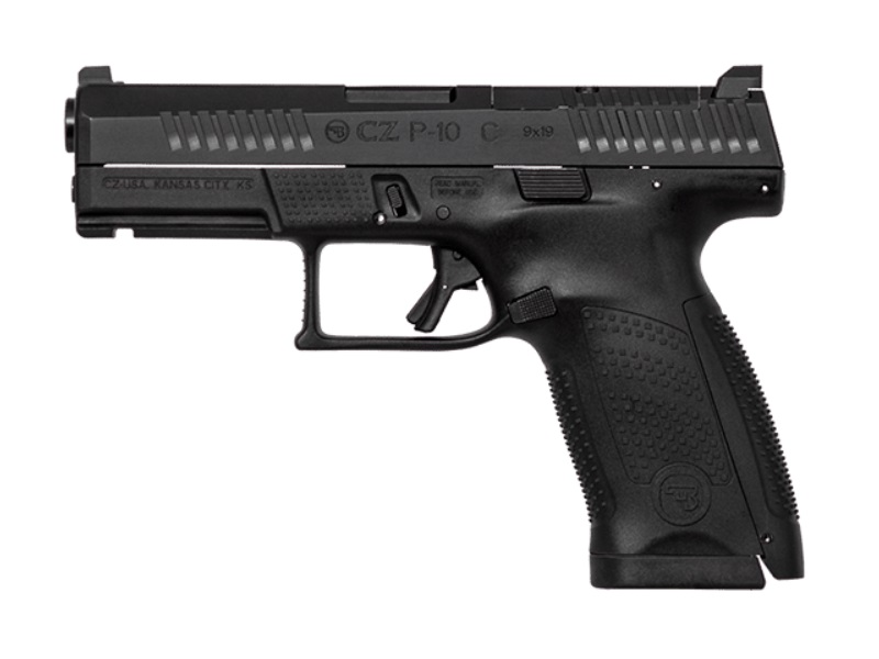 CZ P-10 C 9MM BLACK 10+1 4″ OR