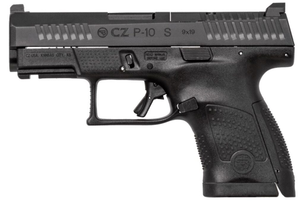CZ P-10 S 9MM BLK 10+1 3.5″ OR