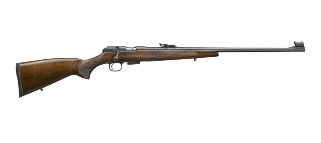 CZ 457 LUX 17HMR BL/WD 5RD 24.8″