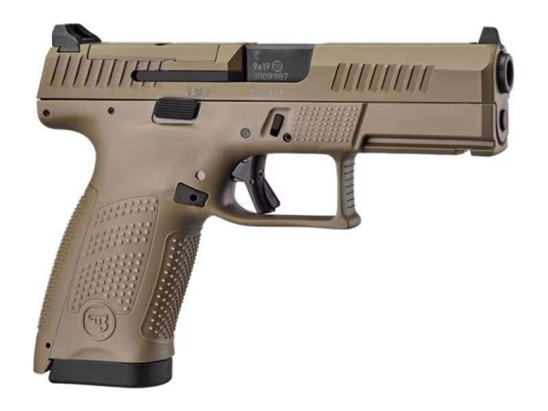 CZ P-10 C 9MM FDE 15+1 4″ OR