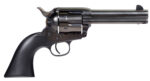 Taylors & Company 555162 Devil Anse  357 Mag Caliber with 4.75" Blued Finish Barrel, 6rd Capacity Blued Finish Cylinder, Color Case Hardened Finish Steel Frame & Matte Black Wood Grip