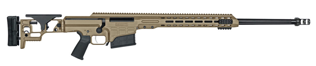 Barrett 18488 MRAD  300 Win Mag 24″ 10+1 Flat Dark Earth Cerakote Flat Dark Earth Folding with Adjustable LOP Stock Black Polymer Grip Right Hand