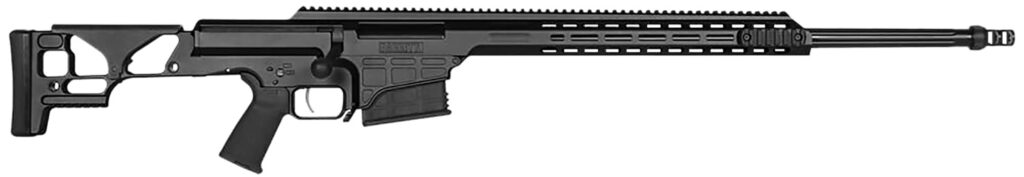 Barrett 18514 MRAD  308 Win 24″ 10+1 Black Cerakote Black Fixed Adjustable Comb Stock Black Polymer Grip Right Hand