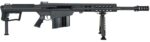 Barrett 20183 M107A1  50 BMG 10+1 20" Fluted Barrel, Picatinny Rail Receiver, M-LOK Handguard, QD BiPod Forend, Black Polymer Grip