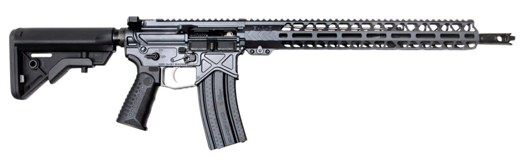 Battle Arms Development AUTHORITY 010 Authority Elite 223 Wylde 16″ 30+1 Battlearms Gray 6 Position B5 Bravo Adjustable Stock Black Polymer Grip