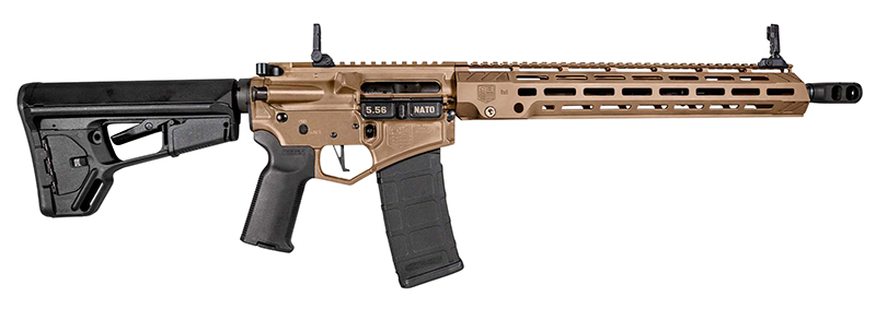 DB15 Diamond 5.56 16″B FDE/Blk 15″ M-Lok