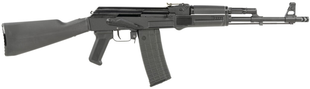 Arsenal SAM567 SAM5  5.56x45mm NATO  30+ 16.30″ Barrel,  Matte Black Finish, Fixed Synthetic Stock & Polymer Grip, Fime Enhanced Fire Control Group