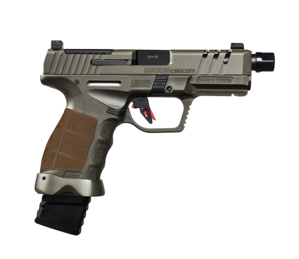 SAR FIREARMS SAR9 SOCOM CPT 9MM ODG 4.5″ TB