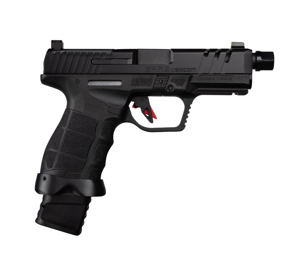 SAR FIREARMS SAR9 SOCOM CPT 9MM BLK 4.5″ TB