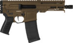 CMMG 30A0E33MB Dissent MK4 300 Blackout 30+1 6.50", Midnight Bronze Cerakote Rec, OEM Grip, Picatinny Buffer Adapter, Zeroed Drop-In Single Stage Trigger
