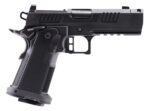 Alpha Foxtrot AA47X1QIG-XDBK19 AF1911 Romulus 9mm Luger 20+1 3.50" Black DLC Stainless Steel Threaded Compensated Barrel, Optic Ready/Serrated Slide & Frame w/Beavertail & Picatinny Rail, Aluminum Gri