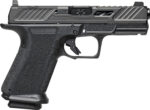 Shadow Systems SS1040CA MR920 Elite 9mm 10+1 Black Black Nitride Optic Cut/Serrated/Window Cut Stainless Steel Slide Black Black Interchangeable Backstrap Grip *CA Compliant
