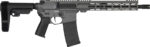 CMMG 30AB20FTNG Banshee MK4 300 Blackout 30+1 12.50" Black Nitride Medium Taper Threaded Barrel, EML 7" M-LOK Handguards, Tungsten Cerakote Aluminum Picatinny Rail Receiver, CMMG Zeroed Grips